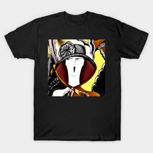 ART DECO SUMMER HAT T-Shirt